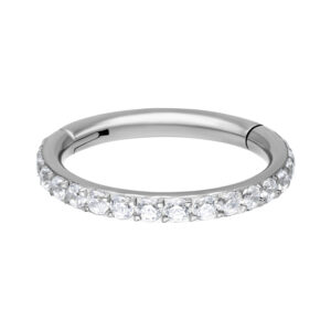 Pave Set Crystal Clicker