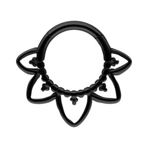 Oriental Septum Clicker - Negro