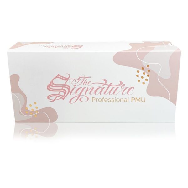 Caja blanca con impresión 'The Signature' para cartuchos PMU Rundliner
