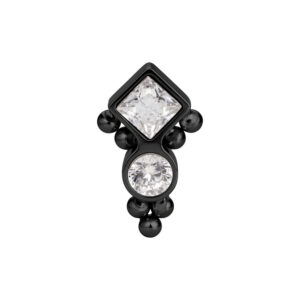 Push Fit Bubble Ornament Attachment - Negro