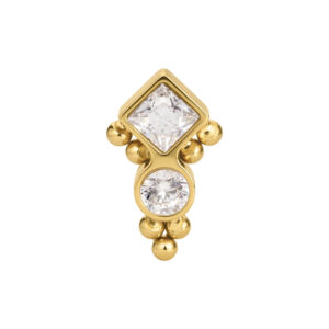 Push Fit Bubble Ornament Attachment - Oro