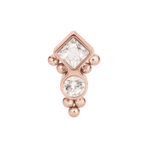 Push Fit Bubble Ornament Attachment - Oro Rosa