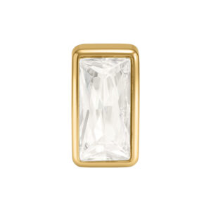 Push Fit Baguette Crystal Attachment - Oro