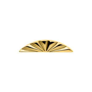 Push Fit Riffled Half Oval Attachment - Oro