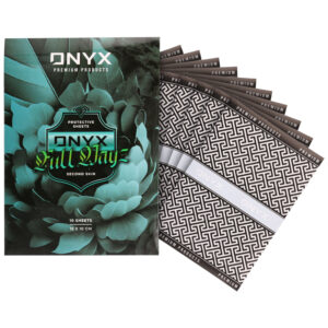 Paquete de Onyx Tattoo Film Second Skin con 10 hojas y diseño geométrico