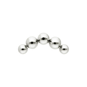 Accesorio Push Fit Curved Bubble