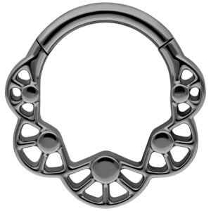 Bubble Plate Clicker - Negro